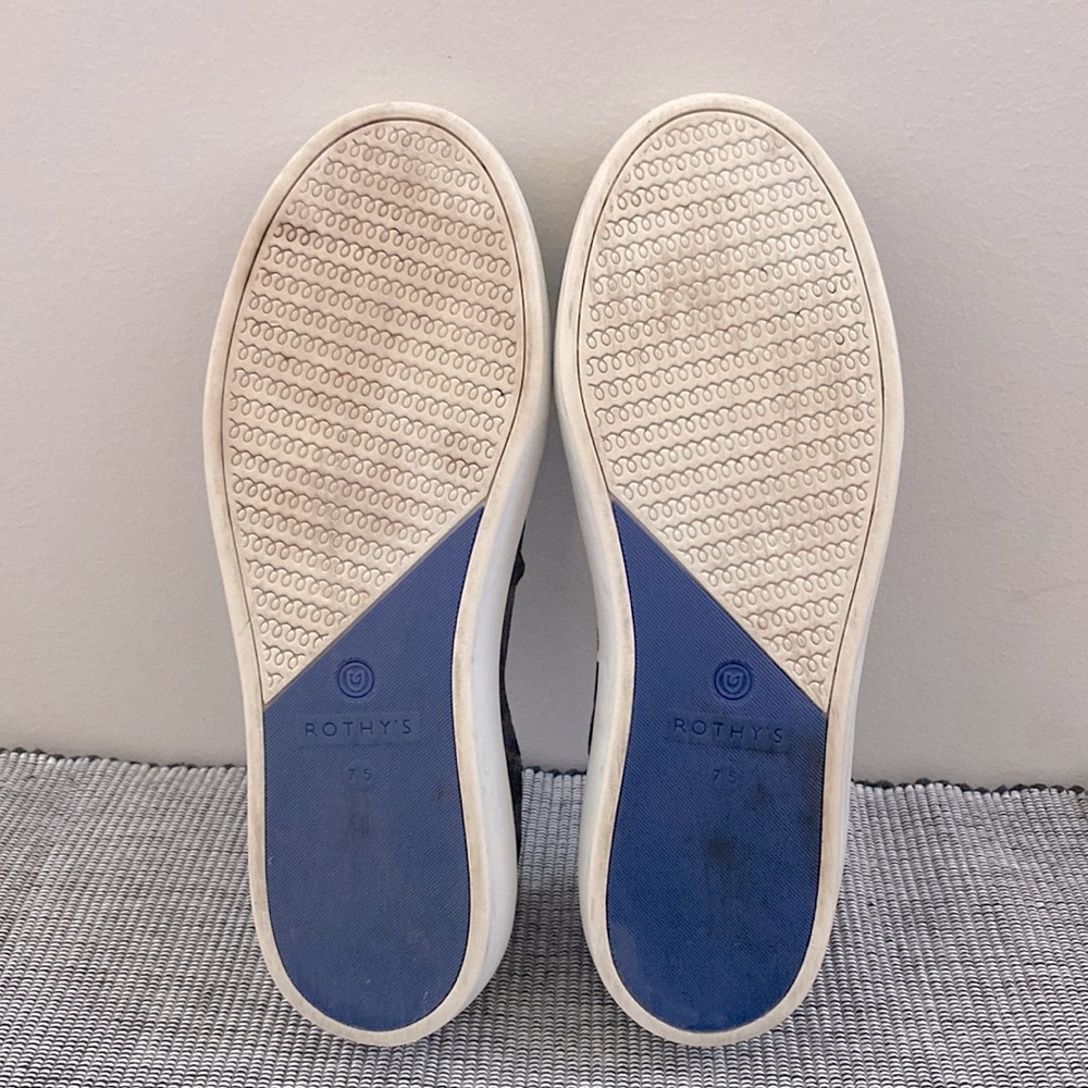 Rothy's Slip On Sneakers - Grey Camo size 7.5 - Picture 3 of 8